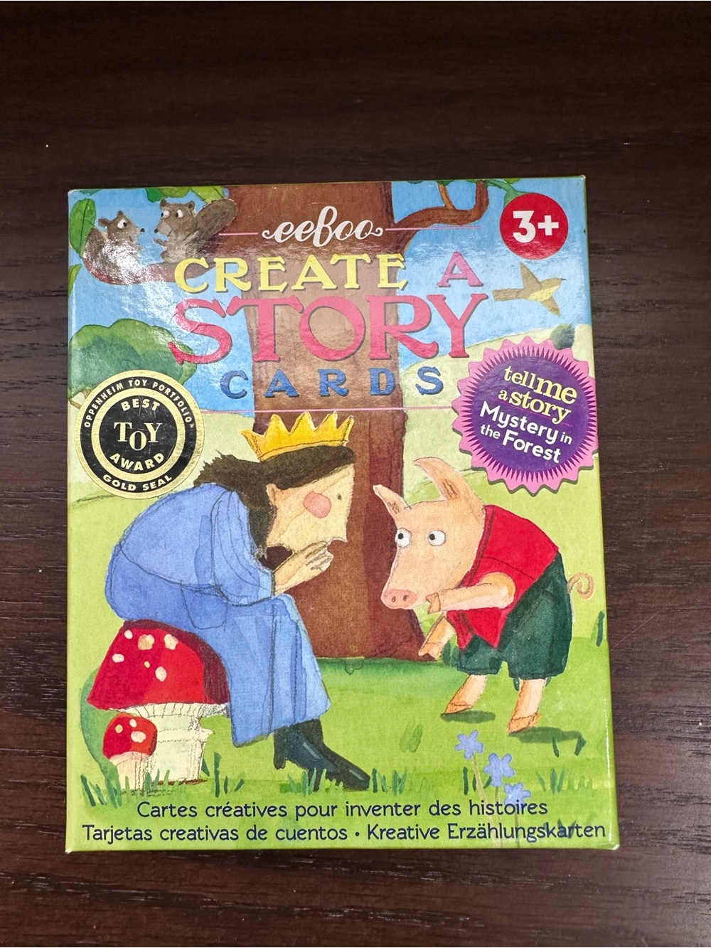 eeBoo “Mystery in the Forest” Create-a-Story Card set